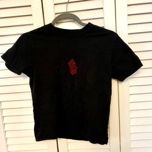 Brandy Melville black dragon tee